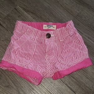 PINK Plaid Osh Kosh shorts